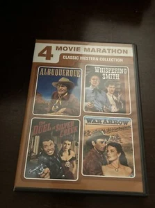 Classic Western Collection: 4 Movie Marathon (DVD, 2011, 2-Disc Set) - Picture 1 of 4