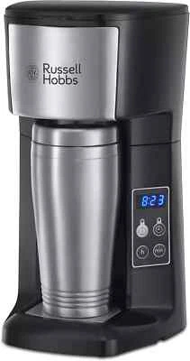 Russell Hobbs Brew & Go Coffee Maker Machine-Brushed Stainless steel-Brand New! - Image 1 of 4