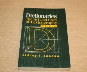 Dictionaries : The Art and Craft of Lexicography by Sidney I. Landau (2001, Trad - Foto 1 di 12