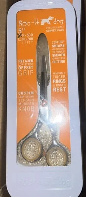 Centrix Roc-It Dog Shear Offset Handle/Convex Blade R 500 5 Inch 6 oz