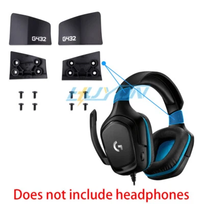 Headband beam buckle replacement parts for Logitech G432/G332 headphones - Image 1 of 4