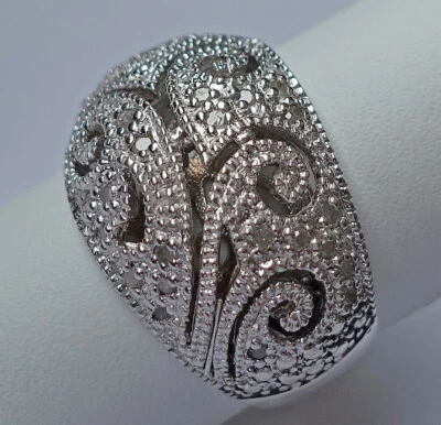 0,25 Ct♦️♦️ Champagner Brillant Ring aus 925 Silber mit Diamant Diamanten ♦️8117 - Bild 1 von 4