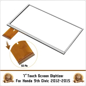 7 Inch Touch Screen For 9th Honda Civic Radio Multimedia Navigation 2012-2015 - Picture 1 of 9