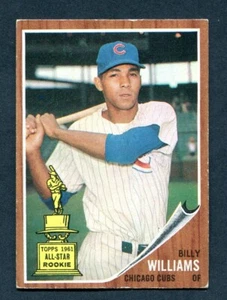 1962 Topps Billy Williams #288 EX + Chicago Cubs - Foto 1 di 2