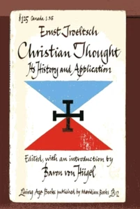 CHRISTIAN THOUGHT Its History and Application Ernst Troeltsch vintage PB 1957 - Picture 1 of 3