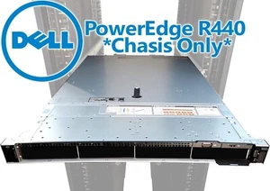DELL EMC POWEREDGE R440 4BAY LFF SERVER CASE METAL CHASSIS FAN HJ4NN 6NY4R FYR2C - Picture 1 of 7
