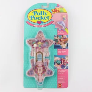 POLLY POCKET 1992 Fashion Fun NEW & SEALED w/ BONUS Pencil Topper - Picture 1 of 13