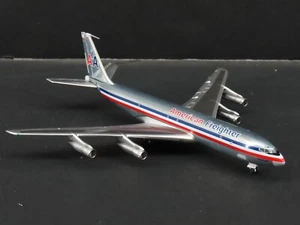 Aeroclassics 1:400 American Freighter Boeing 707-320 N7568A Polished ACN7568A - Picture 1 of 7