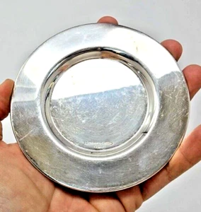 Hazorfim 925 Plata Esterlina Kidush Bandeja Plato Platillo 42g Chatarra Uso Abollado Usado - Imagen 1 de 13