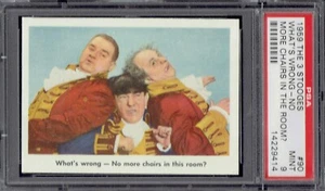 1959 Fleer The 3 Stooges 90 "What's Wrong--No More...". PSA 9 MINT. (TX9414). - Picture 1 of 2