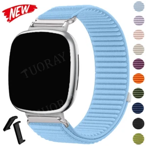 Correa para Fitbit Versa 3 4 Sense 2 1 Nylon Loop correa deportiva correa de reloj repuesto - Imagen 1 de 29