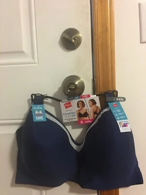 NEW WOMEN'S SIZE XXXL HANES SIGNATURE SMOOTH COMFORT WIRELESS T-SHIRT BRA - Image 1 of 4