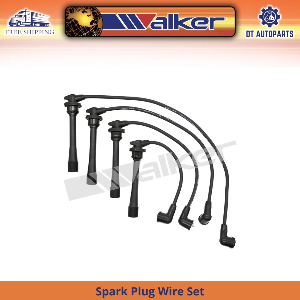 For 1997-2001, 2003-2008 Hyundai Tiburon Spark Plug Wire Set Walker - Image 1 of 1