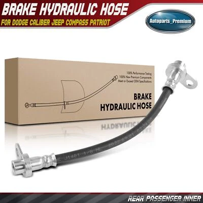 Manguera hidráulica de freno interior trasero derecho para Dodge Caliber 2007-2012 Jeep Compass Foto 1 de 4