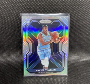 Xavier Tillman Silver Prizm Rookie 2020-21 Panini Prizm Basketball #299 Memphis - Picture 1 of 2