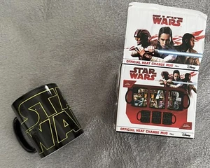 STAR WARS LOGO CHARACTERS HEAT CHANGE MUG Tasse Büro Zuhause !!Bilder beachten!! - Bild 1 von 8