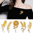 Knopfbroschen Für Frauen Sonnenblumenbroschen Luxusschmuck Halsband Mit R