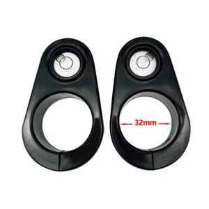 NUEVO 2 PIEZAS 32 mm de diámetro soporte de burbujas de nivel adecuado para cualquier poste GPS de 32 mm de diámetro - Imagen 1 de 6