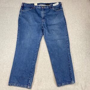 Workrite Mens FR Pants 46x30 Jeans Denim Blue Flame Resistant Welding CAT2 18.3