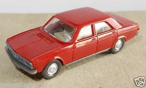 Micro Wiking Ho 1/87 Audi 100 Rosso Scuro - Foto 1 di 3