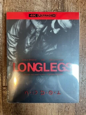 Longlegs w. Steelbook & Slipcover (4K UHD Blu-ray, 2024, Region Free) *NEW* - Image 1 of 4