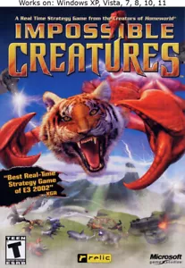 Impossible Creatures + Insect Invasion Expansion Pack PC Juego Windows 7 8 10 11 - Imagen 1 de 2