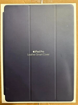 Brand New Apple iPad Pro Leather Smart Cover, 12.9 inches, Midnight Blue - Image 1 of 4