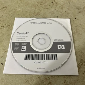 HP Officejet 7200 Series Macintosh 7.2 CD ROM - Picture 1 of 3