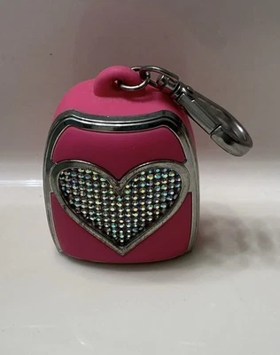Bath & Body Works Bling Heart Pocketbac 托座 罕见 已停产 HTF — 第 1/4 张图片