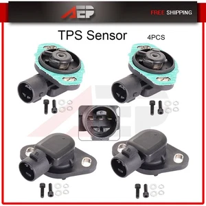Set of 4 Fits Honda Civic del Sol Si Coupe 2-Door Throttle Position Sensor TPS - Picture 1 of 11