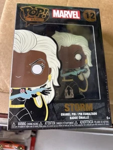 Marvel Funko Pop Pin Storm #12 2021 Exclusive Glow In The Dark - Picture 1 of 2