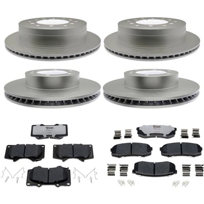 KIT-210513-1454 Raybestos Brake Disc and Pad Kits 4-Wheel Set Front & Rear Foto 1 de 4