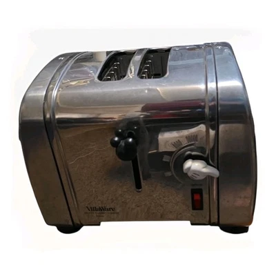 VILLAWARE CLASSIC MICKEY MOUSE 2-SLICE TOASTER DISNEY VINTAGE  No Box - Image 1 of 4