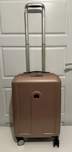 DELSEY Freestyle Spinner (4 Wheels) Cabin Suitcase Luggage Pink/Rose 53x35x24cm - Picture 1 of 12