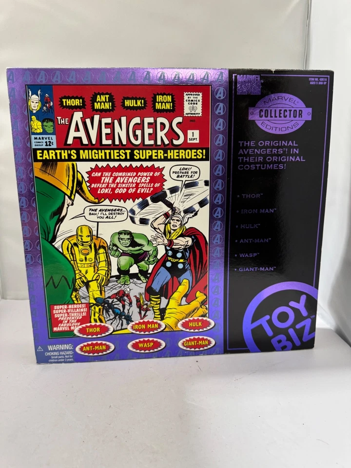 The X-MEN ORIGINAL TEAM 5-Figure Set 1997 Marvel Collectors Edition #43500