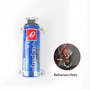 3.0 Farad Capacitor Digital Voltage Display Car Audio Power Battery Replacement - Picture 1 of 8