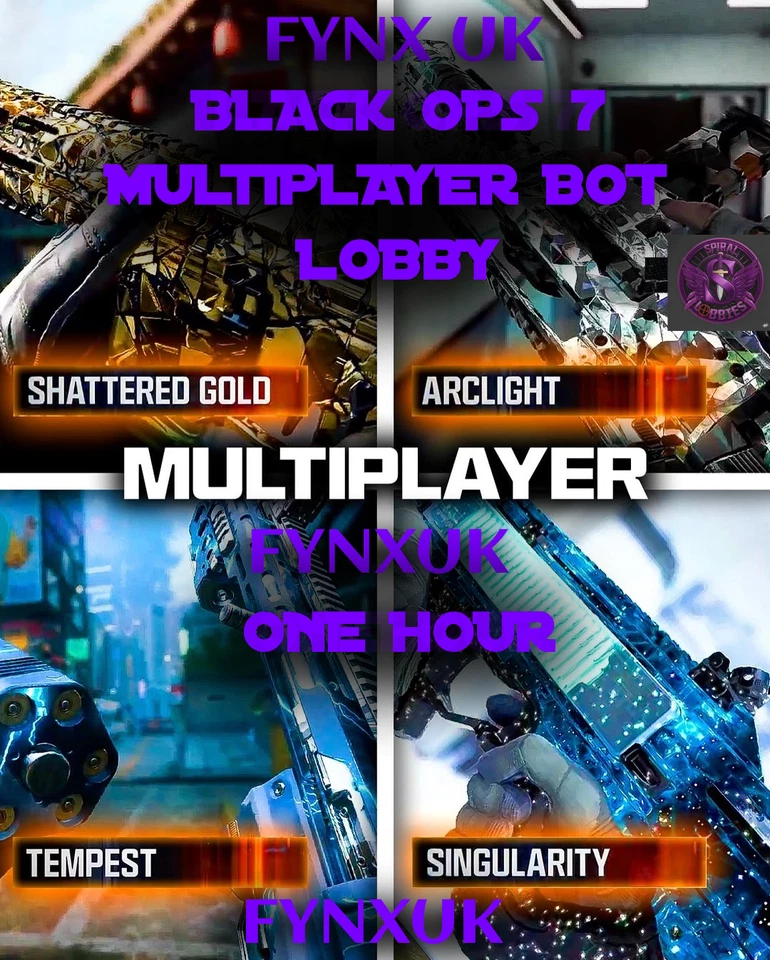 Black Ops 7: [1 HOUR] | BO7  BOT LOBBY AFK | BOT LOBBIES | CAMOS | UNLOCKS | XP - Image 1 of 1