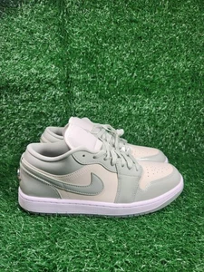 NEW Women's Size 11.5 Air Jordan 1 Low Seafoam Green Sail HF4078-100 Men's 10 - Picture 1 of 6