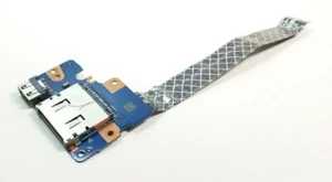 DELL LATITUDE 3550 USB CARD READER BOARD W/ CABLE LAPTOP LS-B071P - Picture 1 of 3