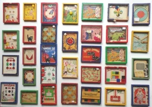 Vintage Toy Games R J Series of Popular Puzzles by R Journet London Skill Needed - Picture 1 of 61