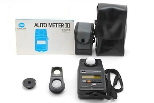 [MINT w/Case] MINOLTA Auto Meter III + 10° Viewfinder for Meter III IV JAPAN - Picture 1 of 9