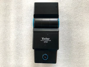 Vivitar Auto Thyristor 3700 Shoe Mount Flash for Canon-Tested - Picture 1 of 9