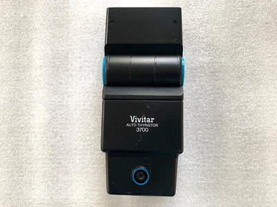 Vivitar Auto Thyristor 3700 Shoe Mount Flash for Canon-Tested - Image 1 of 4