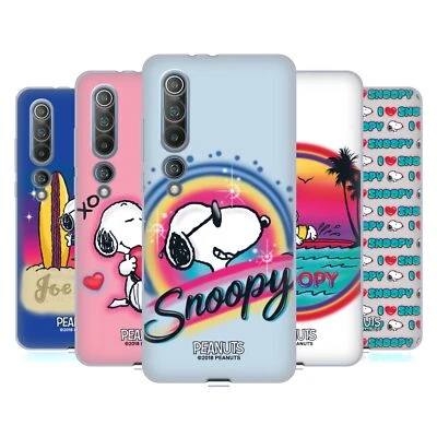 OFFICIAL PEANUTS SNOOPY BOARDWALK AIRBRUSH SOFT GEL CASE FOR XIAOMI REDMI PHONES - Image 1 of 4