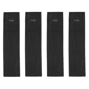 Nuevo juego de bolsas de almacenamiento de cubiertos antideslustre Christofle marrón 2,25 x 10,75 (4) - Imagen 1 de 2