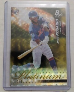 Amed Rosario Rookie RC Lot 2018 Bowman Platinum 1/1 - Picture 1 of 4