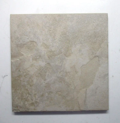 Azulejo 1 Piso Italia 5-13/16" Cuadrado Beige Mate Imitación Pizarra Piedra Bandera De Colección Foto 1 de 4