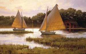 Lona Summer Times by Don Demers edición abierta 24 X 15 - Imagen 1 de 1