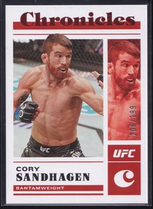 2023 Panini Chronicles UFC Red #30 Cory Sandhagen 106/199