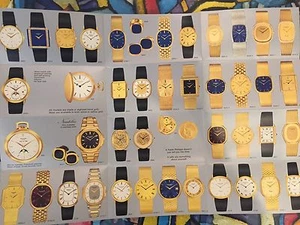 Patek Philippe Vintage Brochure with 3450 3700 models and others - Picture 1 of 4